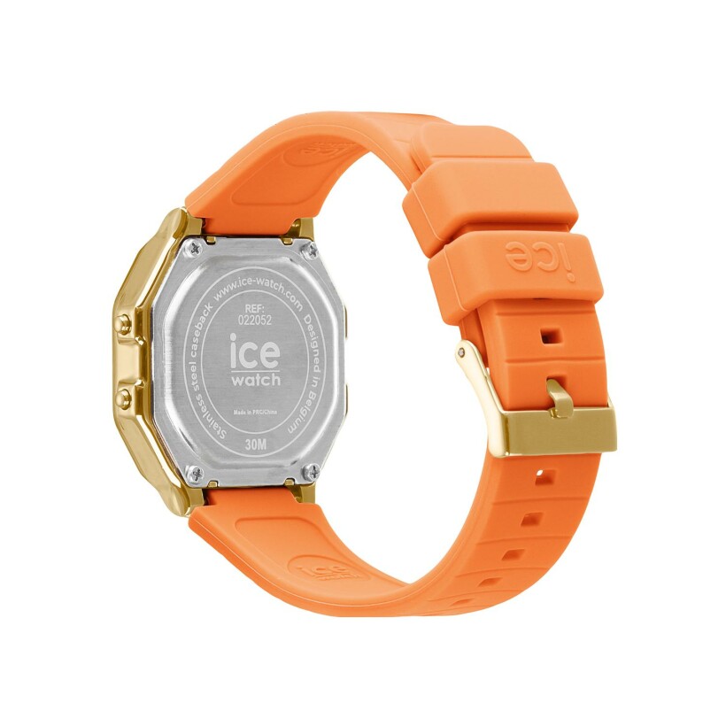 Montre Ice-Watch Ice digit retro Apricot crush