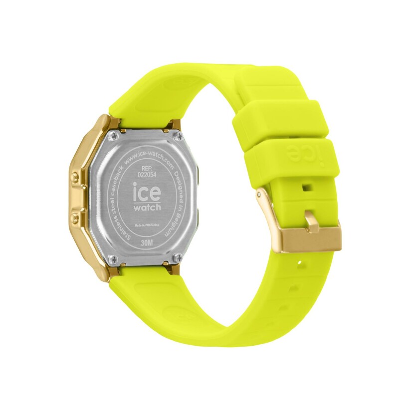 Montre Ice-Watch Ice digit retro Sunny lime