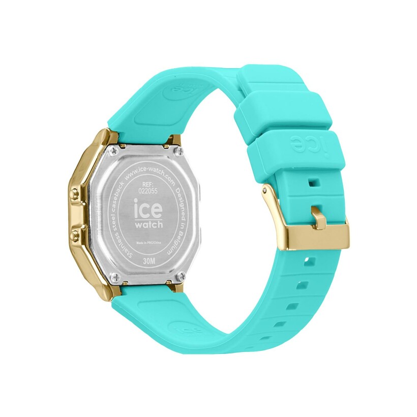 Montre Ice-Watch Ice digit retro Blue curacao