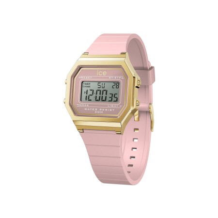 Montre Ice-Watch ICE digit retro Blush pink