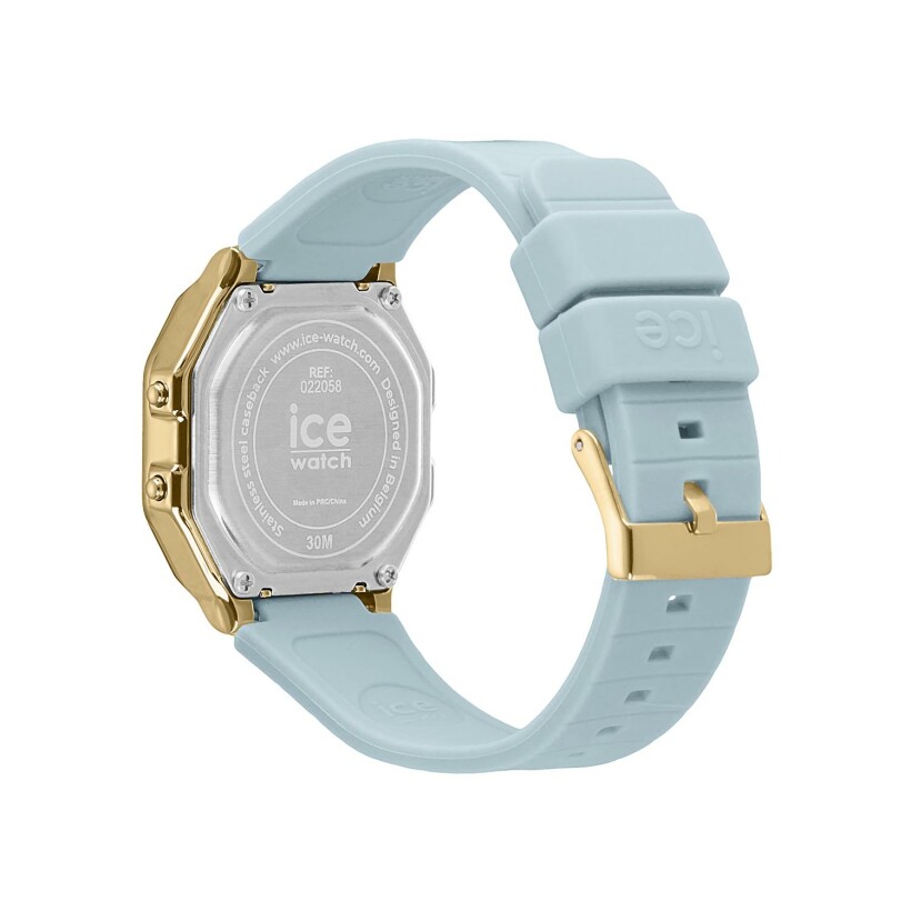 Montre Ice-Watch Ice digit retro Tranquil blue