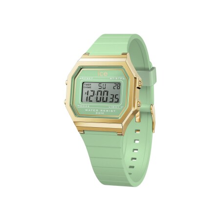 Montre Ice-Watch ICE digit retro Lagoon green