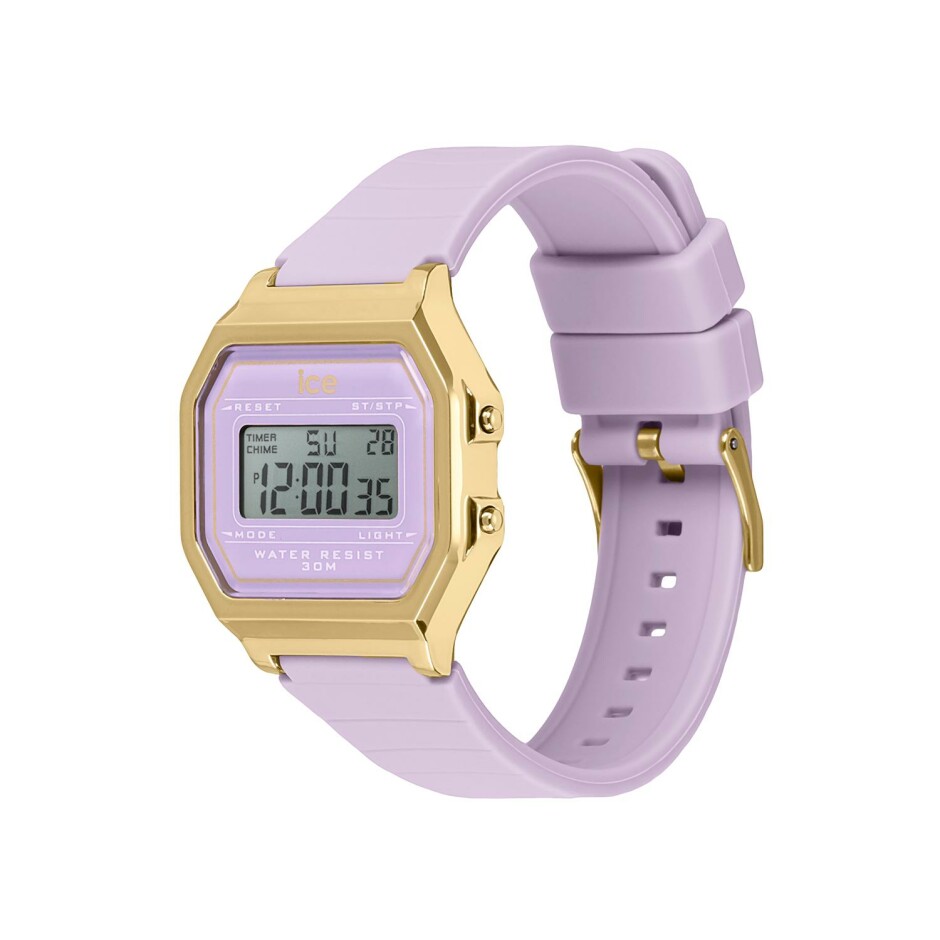 Montre Ice-Watch ICE digit retro Lavender petal