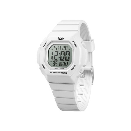 Montre Ice-Watch ICE digit ultra White