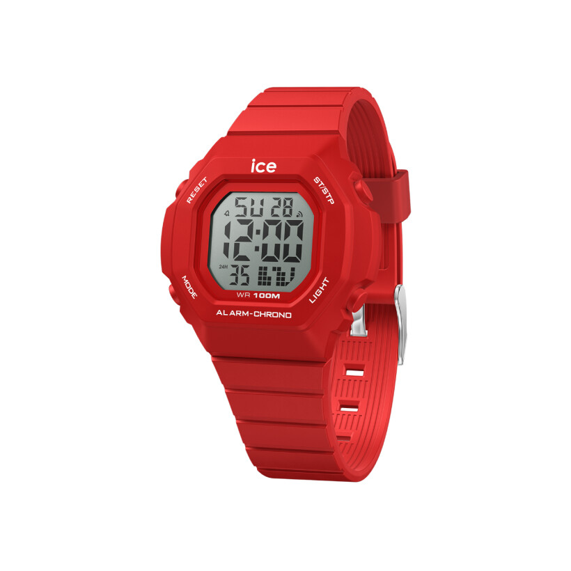 Montre Ice-Watch Ice digit ultra Red