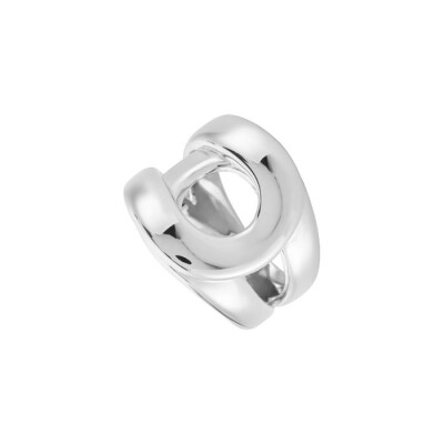 Bague Agatha Curve en argent, taille 52