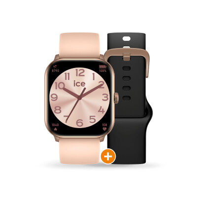 Montre Ice-Watch ICE smart Rose-Gold Nude Black