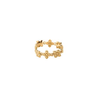 Bague Agatha Beloved en argent doré, taille 54