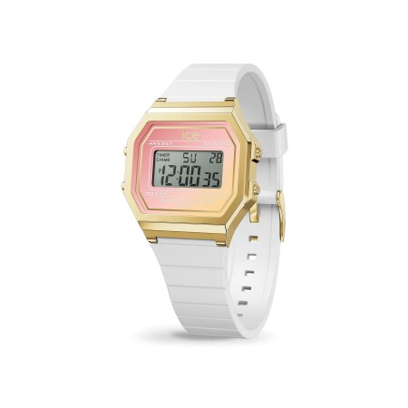 Montre Ice-Watch ICE digit retro White Dreamscape