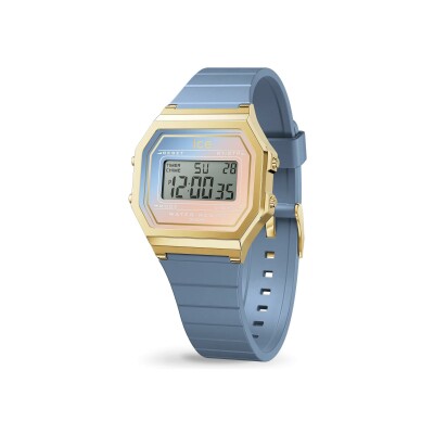 Montre Ice-Watch Ice digit retro Blue majestic