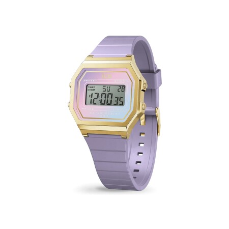 Montre Ice-Watch ICE digit retro Purple delight