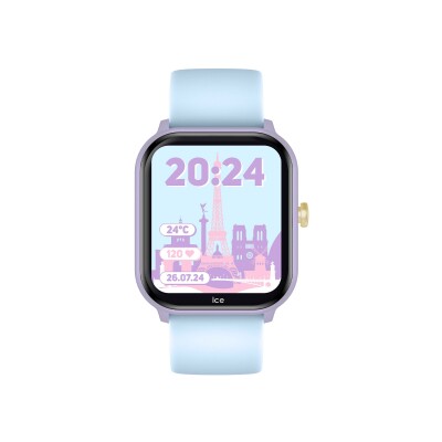 Montre Ice-Watch ICE smart junior 2.0 Purple Soft Blue