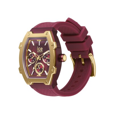 Montre Ice-Watch ICE boliday Gold burgundy