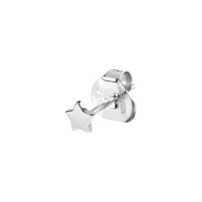 Piercing puce Agatha Starry en argent