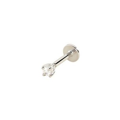 Boucles d'oreilles Agatha Piercing en argent