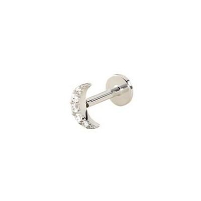 Boucles d'oreilles Agatha Piercing en argent