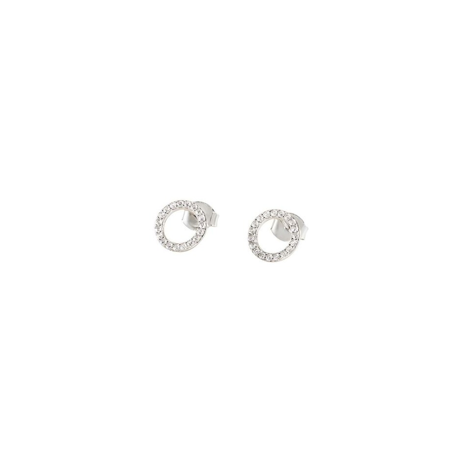 Boucles d'oreilles Agatha RONDOU en argent