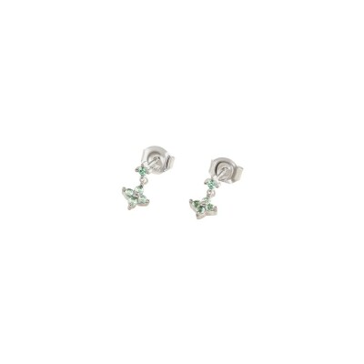 Boucles d'oreilles Agatha Beloved en argent