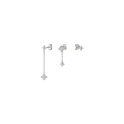 Mono boucle d'oreille Agatha Beloved en argent