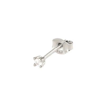 Mono boucle d'oreille Agatha en argent