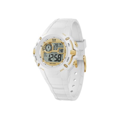 Montre Ice-Watch ICE digit explorer magical white gold