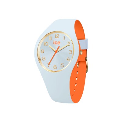 Montre Ice-Watch ICE duo chic Light blue orange