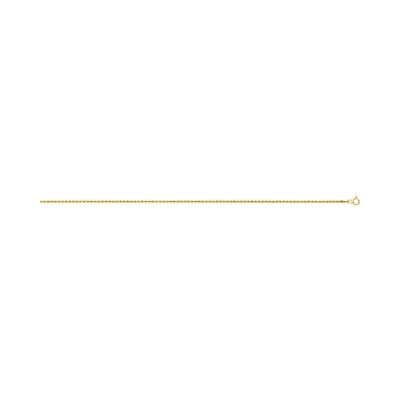 Collier en or jaune, 45cm