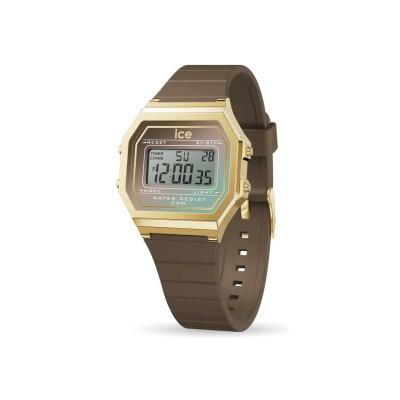 Montre Ice-Watch ICE digit retro Mocha Shade