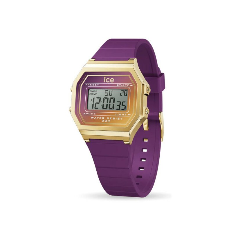 Montre Ice-Watch ICE digit retro Violet Dusk