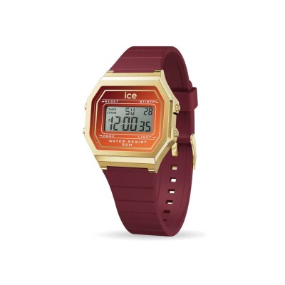 Montre Ice-Watch ICE digit retro Ruby Ember