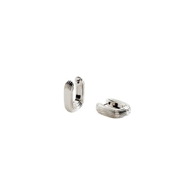 Boucles d'oreilles créoles Agatha Haussman en laiton