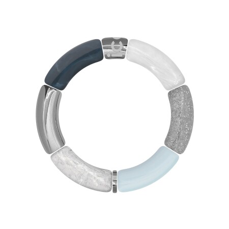 Bracelet ICE-Watch Bella Blue Silver en acrylique et acier