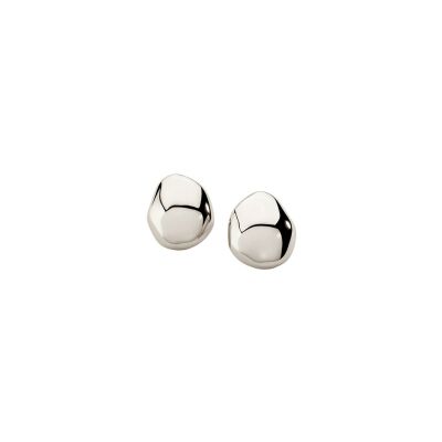 Boucles d'oreilles Agatha Odyssée en laiton rhodié
