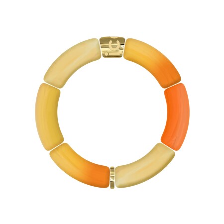 Bracelet ICE-Watch Bella Orange Shades en acrylique et acier doré