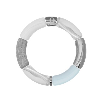 Bracelet ICE-Watch Bella Blue Silver White en acrylique et acier