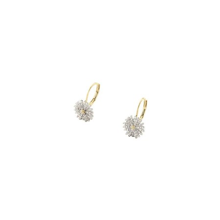 Boucles d'oreilles Agatha BLOSSOM en laiton