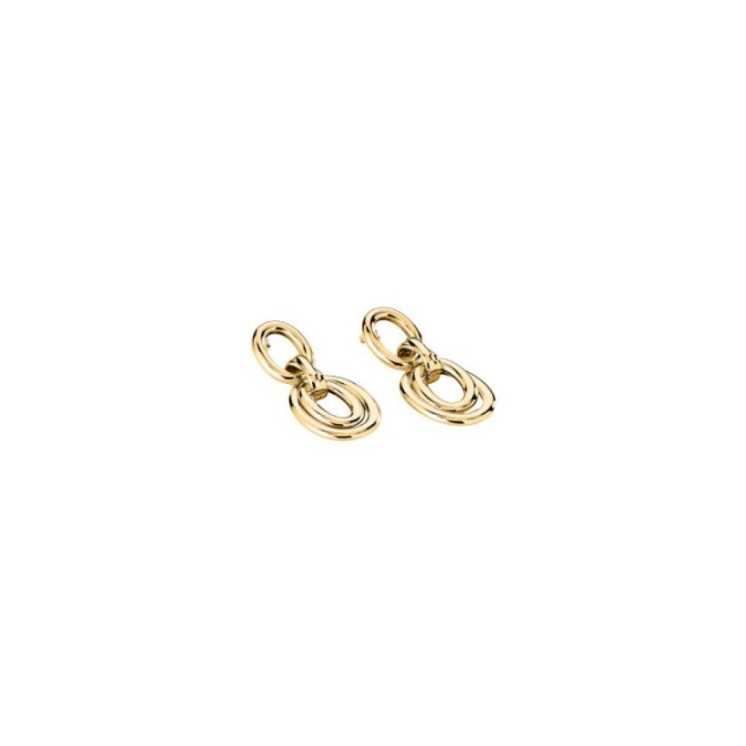 Boucles d'oreilles Agatha Xoxo en laiton