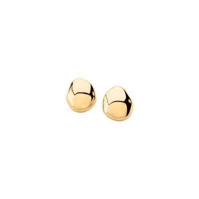 Boucles d'oreilles Agatha Odyssée en laiton doré