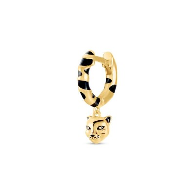 Piercing Agatha Leopard en argent