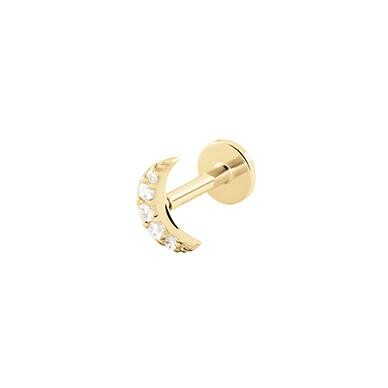 Boucles d'oreilles Agatha Piercing en argent
