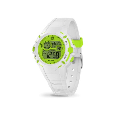Montre Ice-Watch ICE digit explorer White Lime