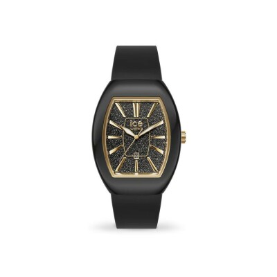 Montre Ice-Watch ICE boliday Black Glitter Gold