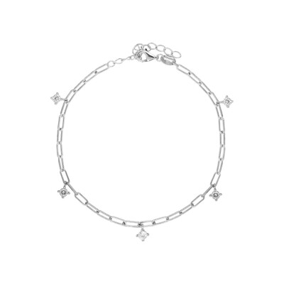 Bracelet Agatha Hera en argent et oxydes de zirconium