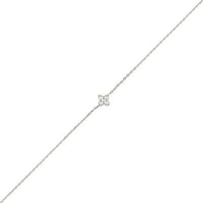 Bracelet Agatha Beloved en argent et oxyde de zirconium