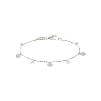 Bracelet Agatha Beloved en argent et oxyde de zirconium
