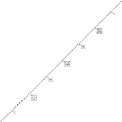 Bracelet Agatha Beloved en argent et oxyde de zirconium