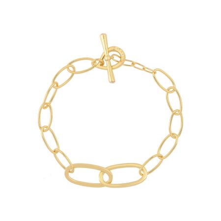 Bracelet Agatha Chain en laiton