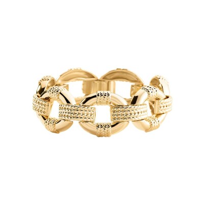 Bracelet Agatha Tuilerie en laiton