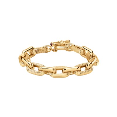 Bracelet Agatha Haussman en laiton doré