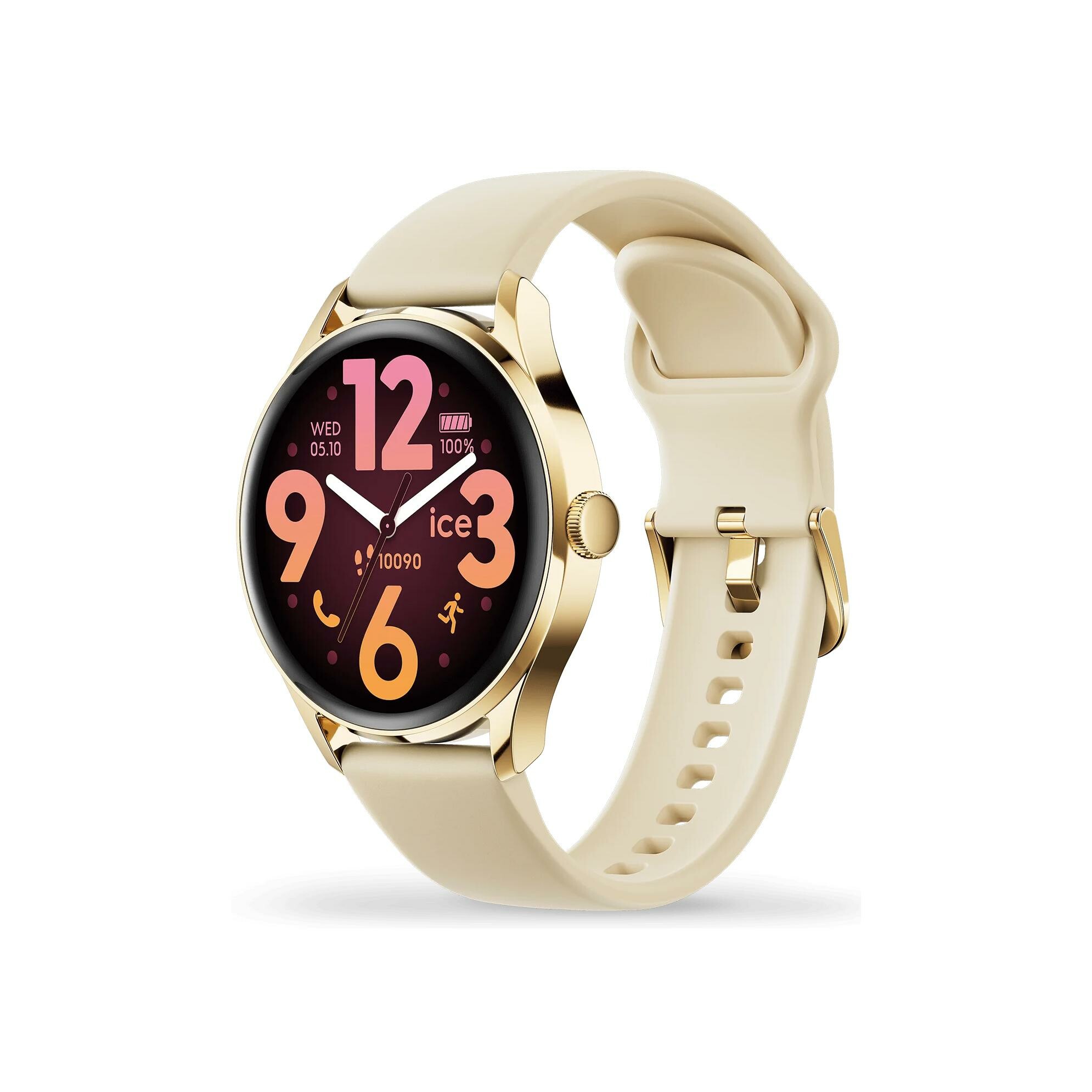 Lot De 2 Montres Intelligentes Early Sincere Dorées - Pour Homme Et Femme - Open Box